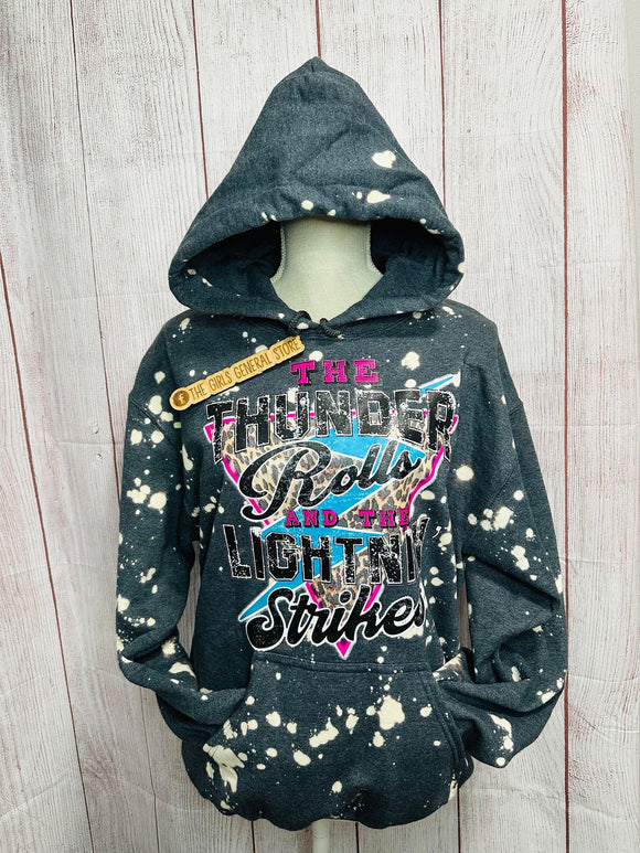 The Thunder Rolls Bleached Hoodie