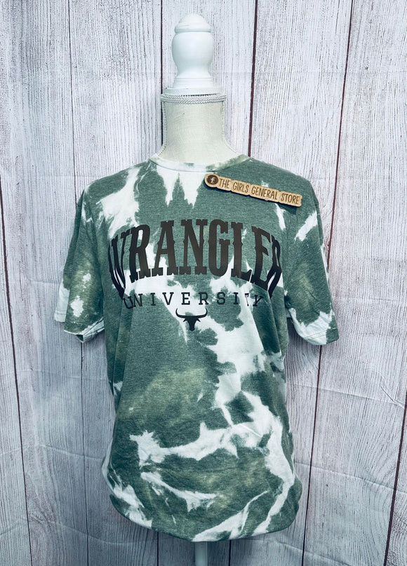 Wrangler University Bleached T-Shirt