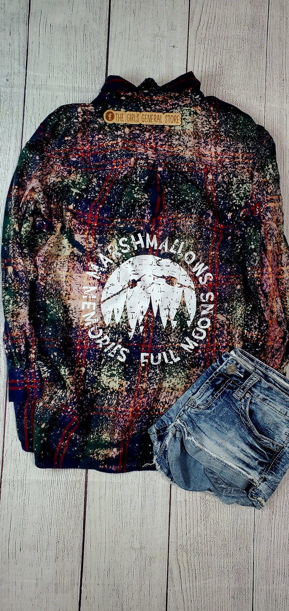 Marshmallows Bleached Flannel